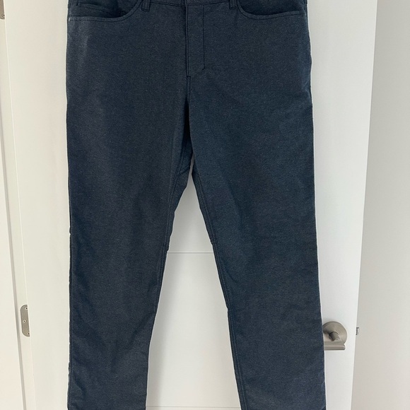 Lululemon Men’s ABC pants in Heather blue Size 36 - Picture 1 of 8